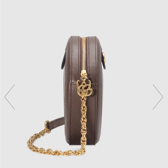 NWOT Gucci Ophidia GG mini round shoulder bag - Picture 4 of 14